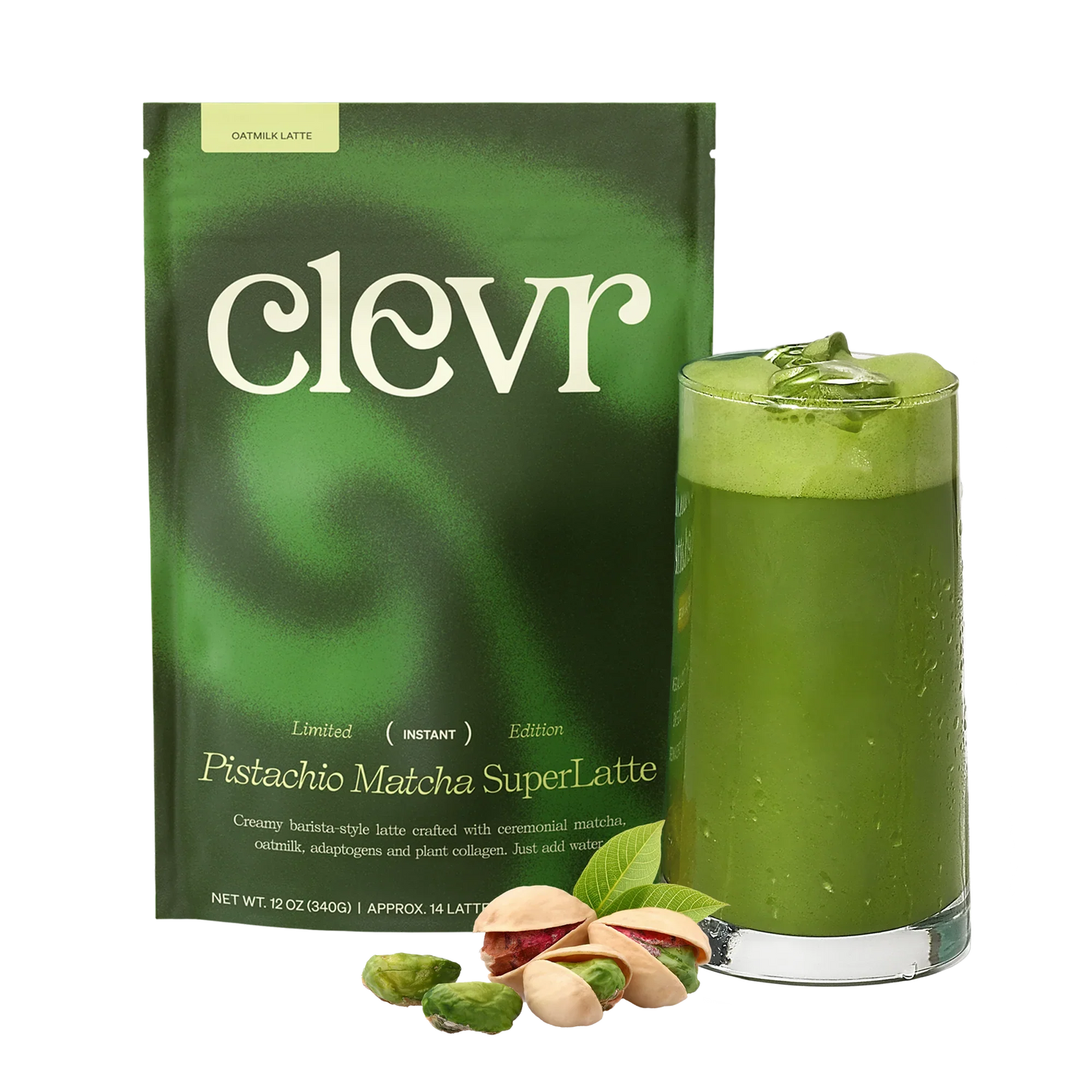 Honey Pistachio Matcha SuperLatte